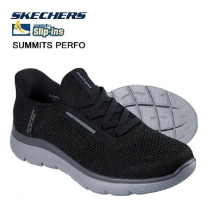 XPb`[Y Y Xj[J[ XbvCY T~bc p[tH ubN SKECHERS HANDS FREE SLIP]INS SUMMITS PERFO 232939 C ̓ Mtg v[g 232939BKCC VbvACe