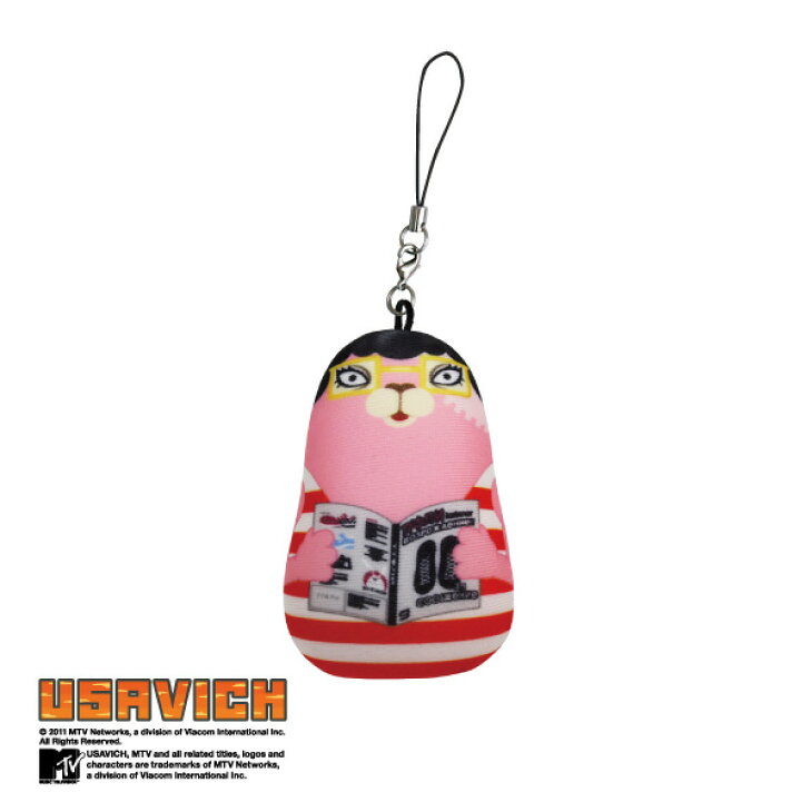 楽天市場】ウサビッチ マトリョーシカ携帯ストラップ／キレネンコ  