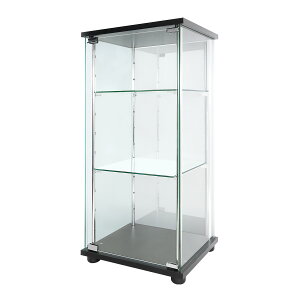 �K���X�R���N�V�����P�[�X MISTA �~�X�^ �{�� �X���� ��40cm ���[�^�C�v ����83cm �w�ʃ~���[ �w�ʃK���X �R���N�V�������b�N �K���X�P�[�X �f�B�X�v���C���b�N (�z���C�g�A�u���b�N�A�u���E��)