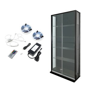 ˃RNVP[X u[m BRUNO {+LEDjbgZbg nC^Cv ʃKX 90cm 180cm s28cm KXP[X fBXvCbN tBMA P[X (zCgAubN) 