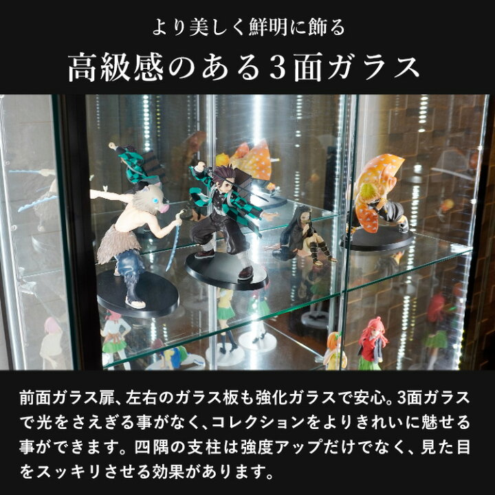 楽天市場】ガラスコレクションケース JONY 地球家具 ハコナカ ジョニー 
