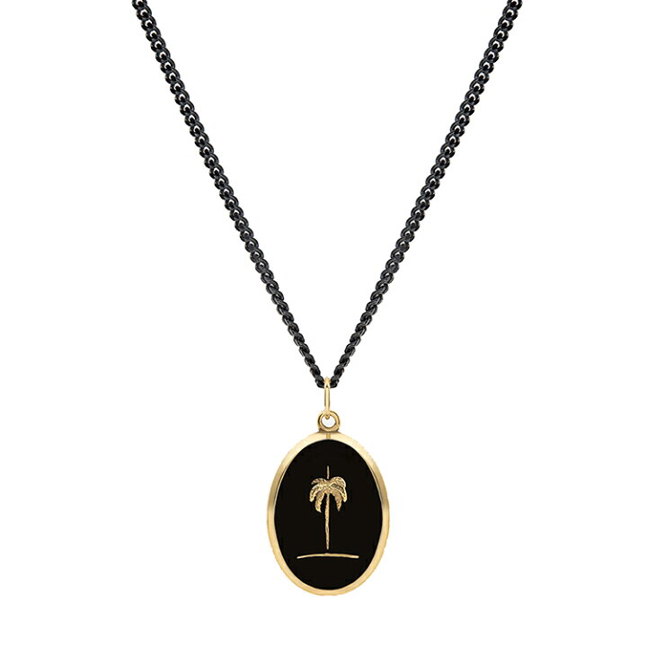 ミアンサイ ネックレス Miansai Mini Palm Tree Necklace Gold Vermeil  