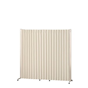 期間中ポイント15倍 パーティション パーテーション 保育 オフィス 木目 キャスタータイプ 折りたたみ アコーディオンスクリーン 幅195 高さ180 部屋 仕切り 業務 喫煙所 日本製 両面 美容室