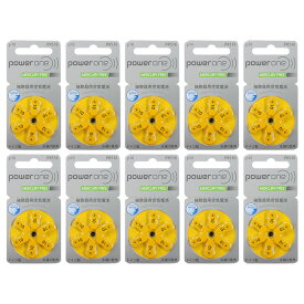 補聴器 電池 powerone パワーワン PR536(p10) 10パック 送料無料