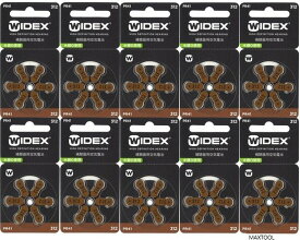 ワイデックス WIDEX 補聴器電池 PR41(312) 10パック 送料無料