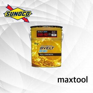 GWIC 20L 5w-40 SUNOCO SVELT EURO 1 XmR XFg[