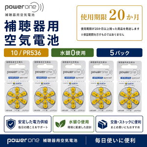 �⒮��d�r PR536(p10) powerone �p���[���� 5�p�b�N ��������