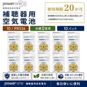 �⒮��d�r PR53 powerone �p���[���� PR536(p10) 10�p�b�N ��������