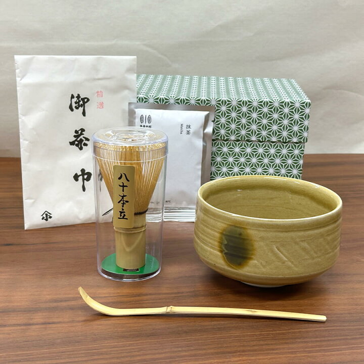 楽天市場】初心者茶道セット 茶道具 5点セット 抹茶セット 岡本八造 