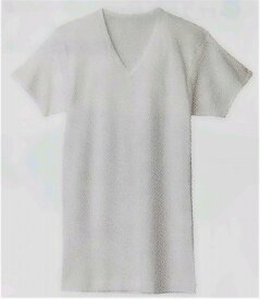 【送料無料】男性用 やわらか肌着 2枚組　グンゼ 　半袖V首シャツ　SV61152　M (胸囲　88～96cm)　L (胸囲　96～104cm)　LL (胸囲　104～112cm)綿100％の　肌着です。