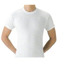 【送料無料】男性用 　やわらか肌着 グンゼ 2枚組　半袖丸首シャツ　M (胸囲　88～96cm)　L (胸囲　96～104cm)　LL (胸囲　104～112cm)綿100％の　肌着です。SV61142メンズ・紳士