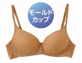 【送料無料】軽ブラ　ノンワイヤー　グンゼ　モールドカップブラジャー　A・Bカップ　70・75・80　カラー　ベージュ　EB6215