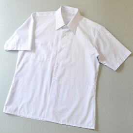 男の子用 A体半袖　白　ワイシャツ　形態安定サイズ　140〜190首まわり　33cm〜43cmスクール　ワイシャツ、白ワイシャツ、男の子のワイシャツ　形態安定　抗菌防臭加 工スクール用にも ご使用いただけます。【送料無料】