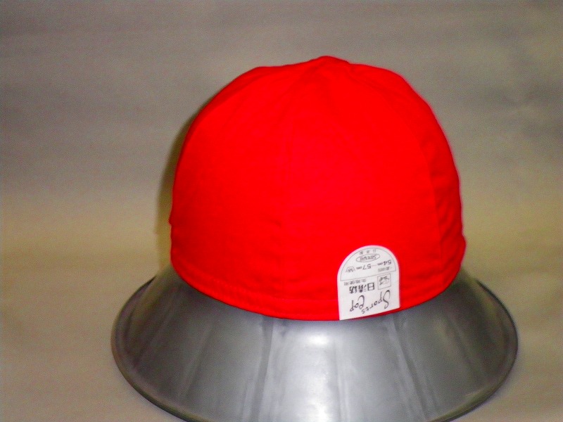 販売２０年の実績!!洗濯に強い。色あせしにくい。紅白帽子/紅白帽/赤白帽子/赤白帽/赤白帽子 送料無料/赤白帽子 綿/赤白帽子 つばなし 【送料無料】綿１００％つばなし 紅白帽子Ｍ 54～57cmＬ 57～60cm丈夫な生地。小学校で使います。アゴのゴムひも付きです。