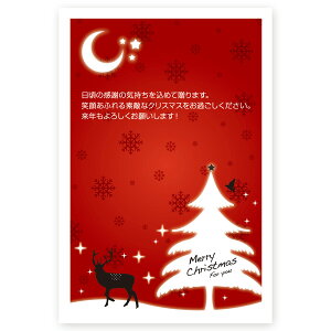 y͂ 5zNX}XJ[h Xmas ͂  Christmas postcard@XS-10