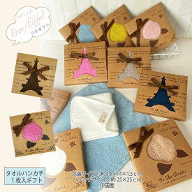 Nギフト タオルハンカチ ギフト ボックス 5個セット（無地カラータオルハンカチ1枚入ギフト）タオルハンカチ 無地カラー アソート 5個セットミニタオル ハンカチタオル ふわふわ 無撚糸 ￥500プレゼント プチギフト卒業 記念品 景品 退職 転勤 タオルの萩原