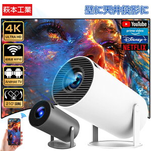 �y�ǓV�䓊�e�\�z�v���W�F�N�^�[ ���^ �ƒ�p �g�� 4K�Ή� �V�䓊�e android���� 210°��] Netflix/YouTubb Android TV 1080P �z�[���V�A�^�[ 5G wi-fi 6 �V�� �z�[���V�A�^�[ �q�� �� �R���p�N�g �����ڑ� 