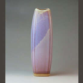 萩焼 清月花生(化粧箱) Hagi yaki Seigetsu Vase made in Japan. Japanese pottery.