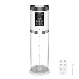 最安値20台挑戦！【楽天1位】hagoogi 加湿器 ハイブリッド加湿器 大容量 加湿器 12L 9L 超音波式 加熱式 5重除菌 8段階調節 おしゃれ 静音 上部給水 湿度設定 自動湿度調節 空焚き防止 UV-Cライト付き 24hタイマー アロマ対応 節電 省エネ エコ 送料無料 【一年保証】