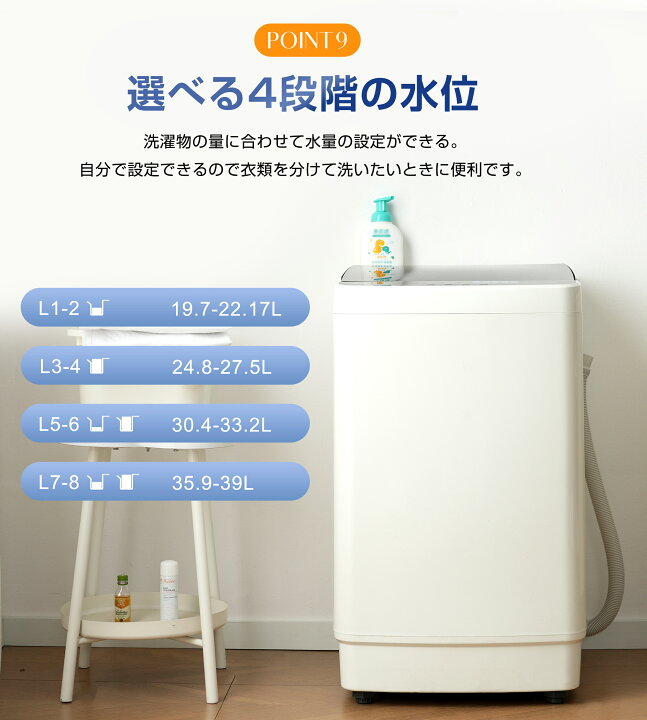 楽天市場】【20時〜P5倍】洗濯機 全自動洗濯機 7kg 縦型 7キロ キレイ 