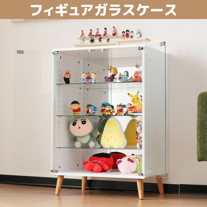 楽天市場】コレクションケース コレクションシェルフ ガラス  