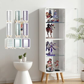 【20時〜P5倍&300円OFFクーポン利用中】コレクションケース コレクションシェルフ ガラスディスプレイ キャビネット 4段 強化ガラス フィギュアケース 4段 高さ89cm 120cm 幅60cm 36cm 大型 棚 ボックス ディスプレイケース コレクションボ