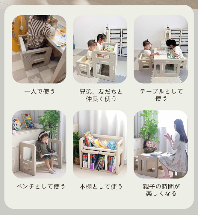 楽天市場】【3タイプ】キッズデスク チェア セット 3点セット ホワイト 