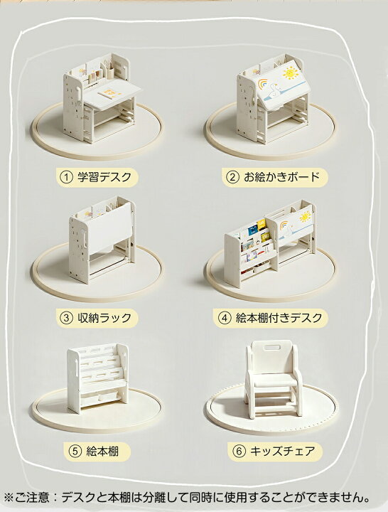 楽天市場】絵本棚 キッズデスク 折りたたみ 5way おもちゃ箱 チェア 