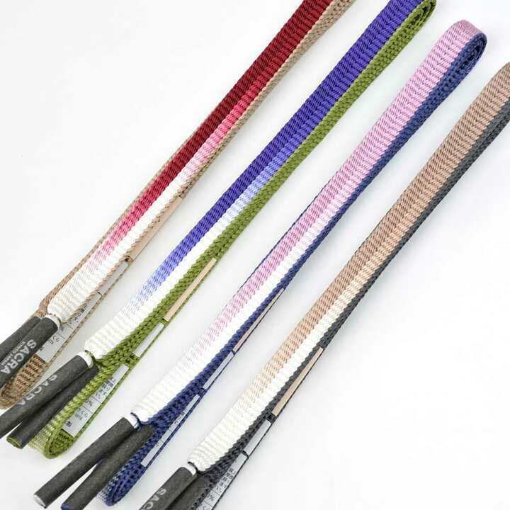 和小物さくら<br>帯締め<br>綾竹双葉暈し<br>濃い薄花色に桜色<br>絹100％<br>【新品】 楽天市場】【LINE友達登録300円OFFクーポン】【手組み】 特選 正絹 帯締め 綾竹鎧組 三色横段 臙脂×紺×生成り 日本製 和小物さくら :  きもの 和＜なごみ＞