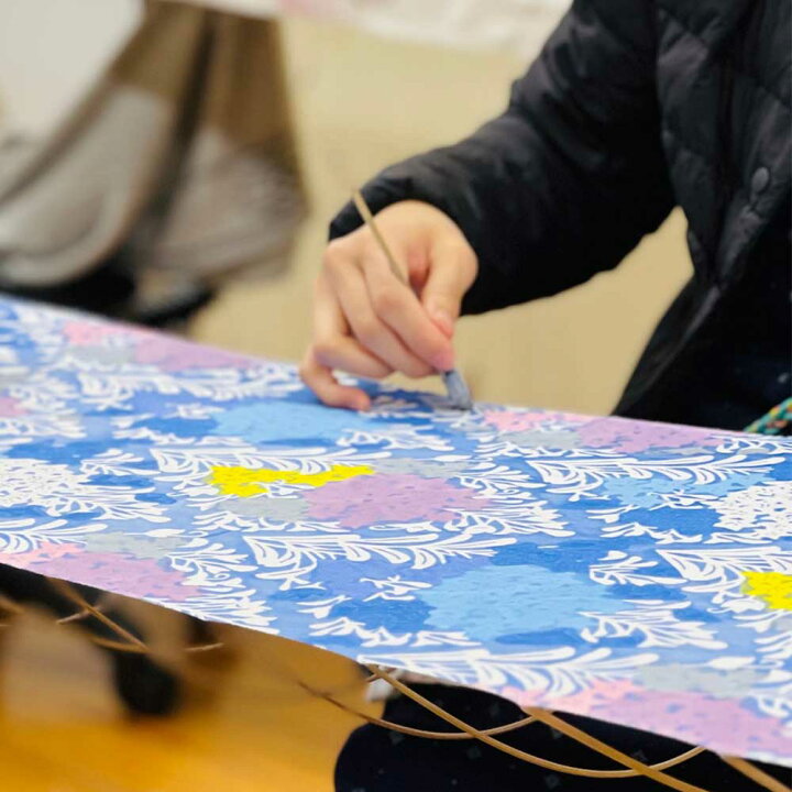 楽天市場】知念紅型研究所 知念冬馬 本場琉球びんがた名古屋帯 月桃 