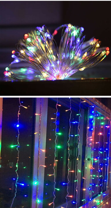 楽天市場】LED ジュエリーライト イルミネーション 300球 200球 電飾 