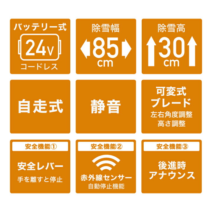 楽天市場】【即納】＜残りわずか＞ハイガー 自走式電動除雪機 