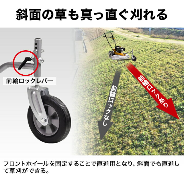 楽天市場】☆30000円OFFクーポン＆P10倍☆ハイガー 自走式 草刈り機 