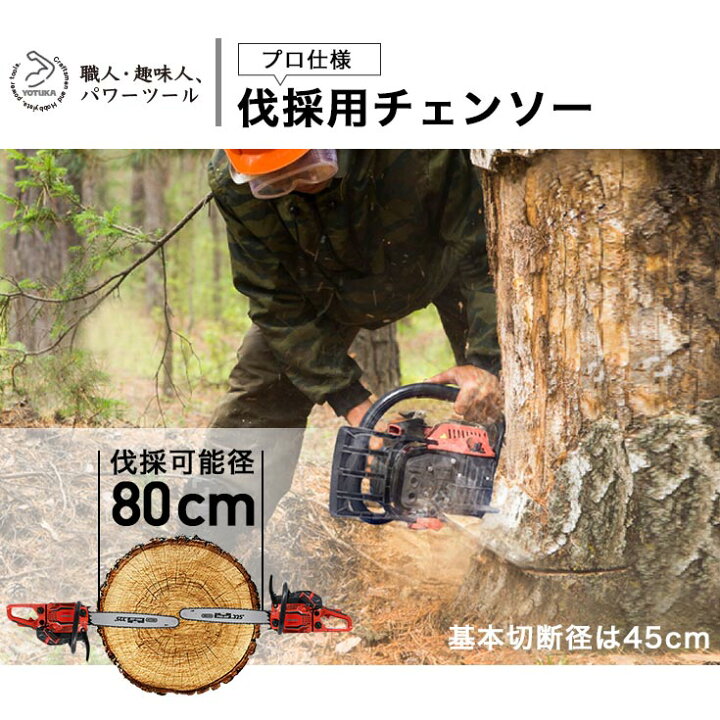 楽天市場】☆5000円OFFクーポン＆P2倍☆ハイガー チェーンソー 
