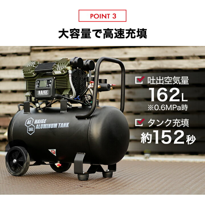 中古 1999年製 エアーコンプレッサー 幅36.3 奥行52.9 高さ31.8 （cm 