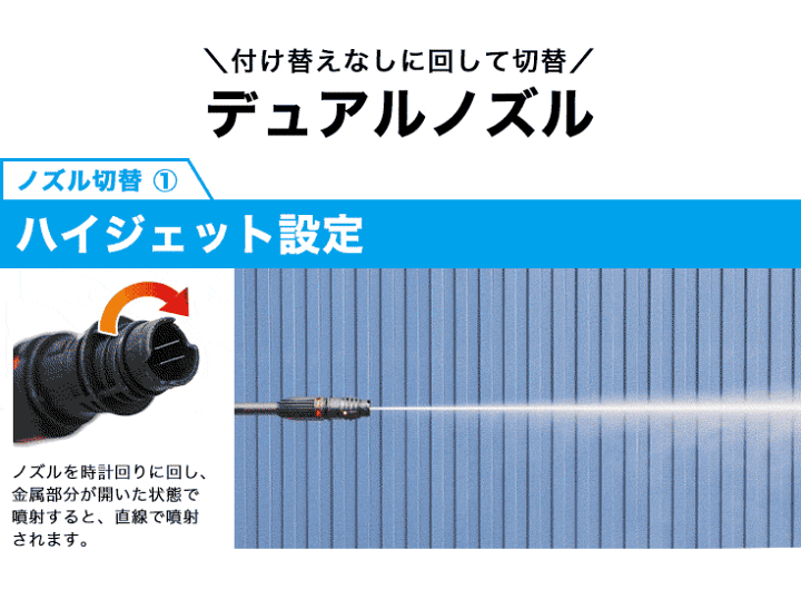 楽天市場】ハイガー 高圧洗浄機 電動 コンセント仕様 最大吐出力8MPa