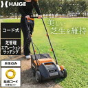 【予約】ハイガー スカリファイヤ 芝管理機 コード式 エアレーション サッチング HG-EMHGB32（本体のみ/延長コードセ…