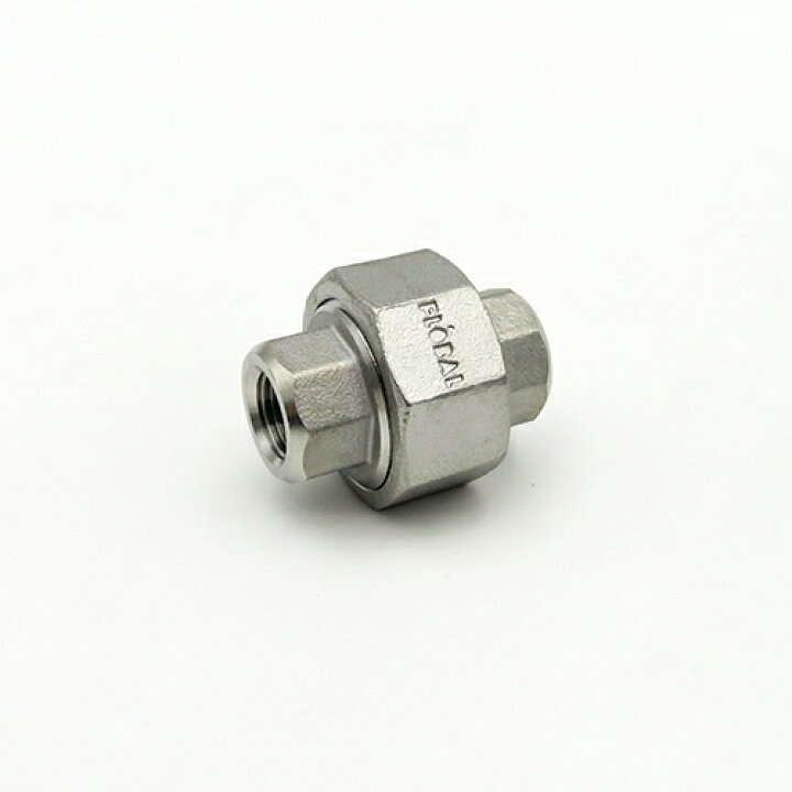 楽天市場】フローバル:ステンレス製ねじ込み継手(304)ユニオン 型式:VU 