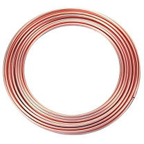 楽天市場】銅管 コイル 20mの通販 銅コイル管6x0.8x20M 2巻セット