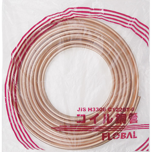 フローバル:コイル銅管 型式:コイル銅管-10X0.8X10M