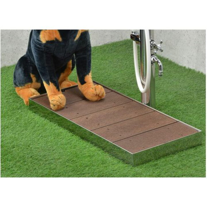 楽天市場 カクダイ 屋外用パン ペット用 足洗い場 すのこ 滑り止めつき 樹脂木 Ga Rm001 型式 Ga Rm001 配管部品 楽天市場店