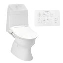 フローバル:便器 トイレセット トイレ 手洗付 AシリーズPLUS(組合せ便器) リモコン便座セット REHOMA フチなし 型式:R…