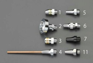 �G�X�R (ESCO) EA123AF-7 2.0mm��/G 1/8" �m�Y��(�G�A�[�K���p�E������) EA123AF-7 �y11�Z�b�g�z