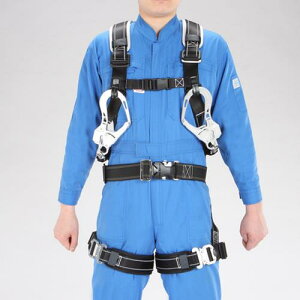 【SALE価格】エスコ (ESCO) EA998KA-12A 墜落制止用器具(フルハーネス/巻取式ツインランヤード付) EA998KA-12A