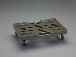エスコ (ESCO) EA520AB-15 534x370mm/150kg コンテナキャリー(OD色/50L用) EA520AB-15