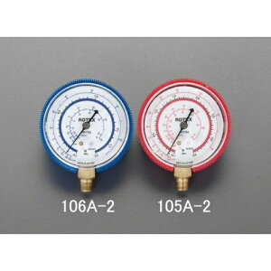 �G�X�R (ESCO) EA105A-2 [R404A�ER407C�ER134a] ��68mm ���͌v EA105A-2 �y3�{�Z�b�g�z
