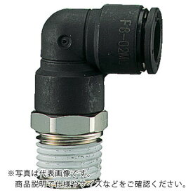 チヨダ ( 千代田通商 ) ファイブメイルエルボ 10mm・R1/2 ( F10-04ML )