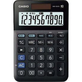 【SALE価格】カシオ　電卓 MW-100TC-BK-N ( MW100TCBKN ) カシオ計算機（株）