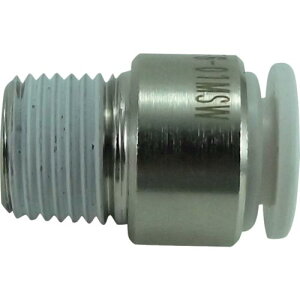 �`���_ ( ���c�ʏ� ) �`���[�u�p�� �t�@�C�u�Z�p���t���C���R�l�N�^�[ W(��) 6mm�ER1/8 ( F6-01MSW )