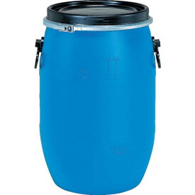 サンコー　プラスチックドラムオープンタイプ　850054　PDO60L－1ブルー SKPDO-60L-1-BL ( SKPDO60L1BL ) 三甲（株）